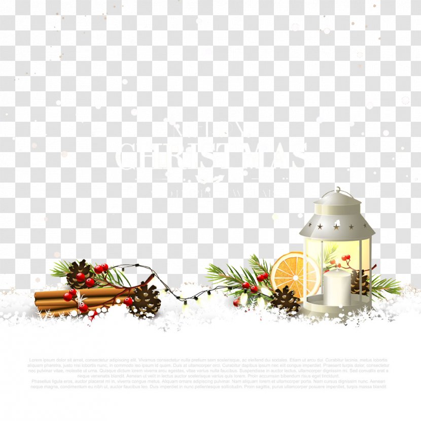Christmas Card Stock Photography Clip Art - Border - Snow Scene Buckle Free HD Transparent PNG