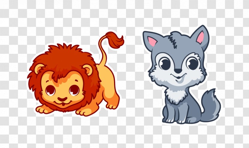 Lion Drawing Cuteness Clip Art - White Transparent PNG