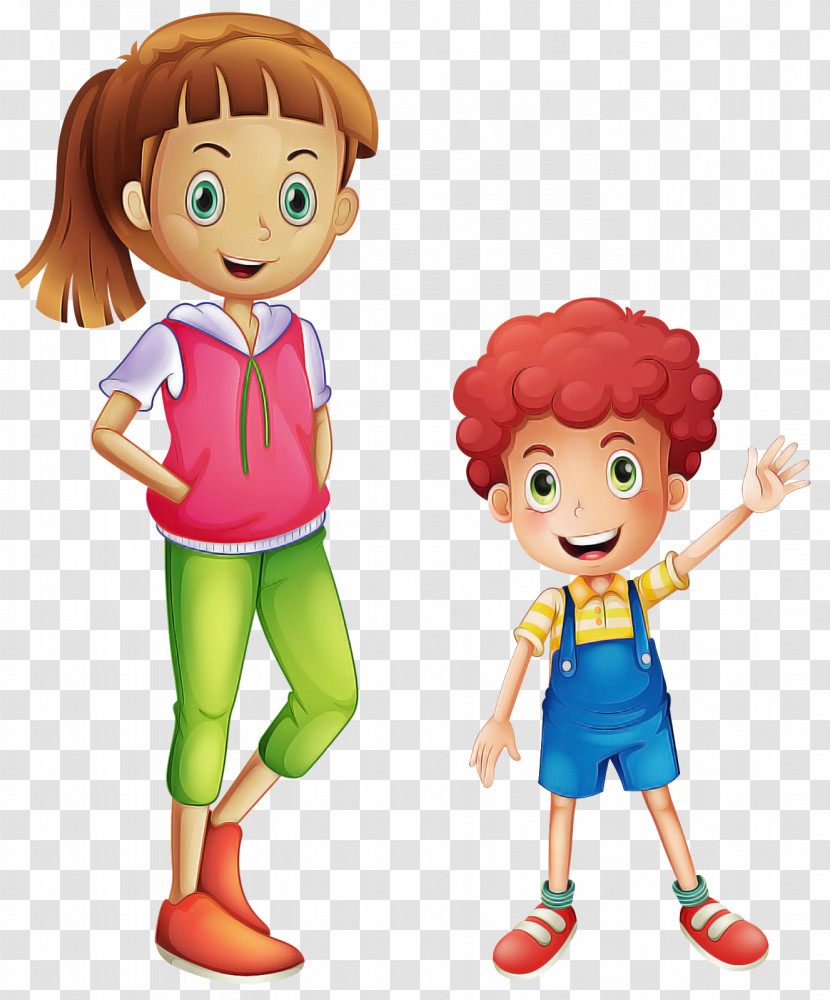 Cartoon Toy Doll Child Play Transparent PNG