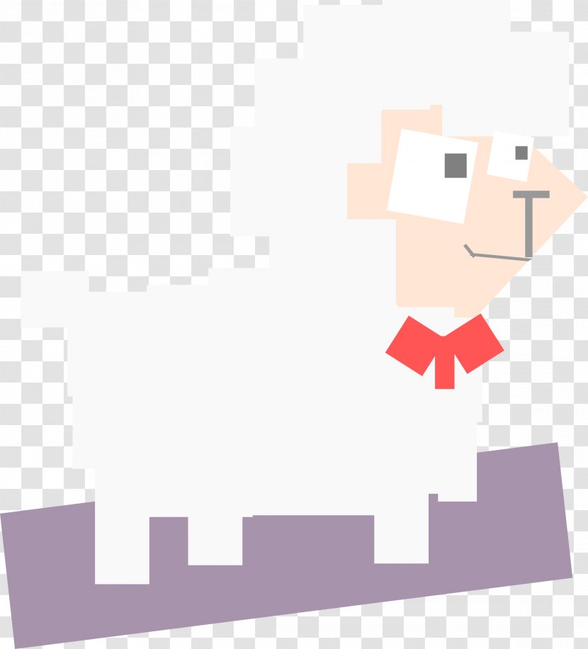 Cartoon Clip Art - Pink - Sheep Transparent PNG