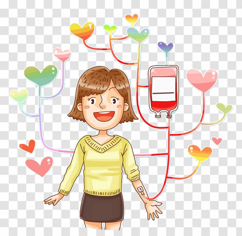 Blood Donation Clip Art - Heart - Girl,Blood Transparent PNG