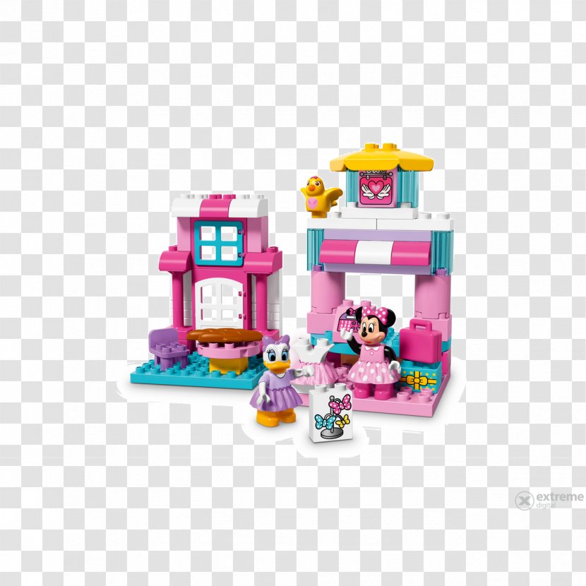 LEGO 10844 DUPLO Minnie Mouse Bow-Tique Daisy Duck Lego Duplo - Toy Transparent PNG