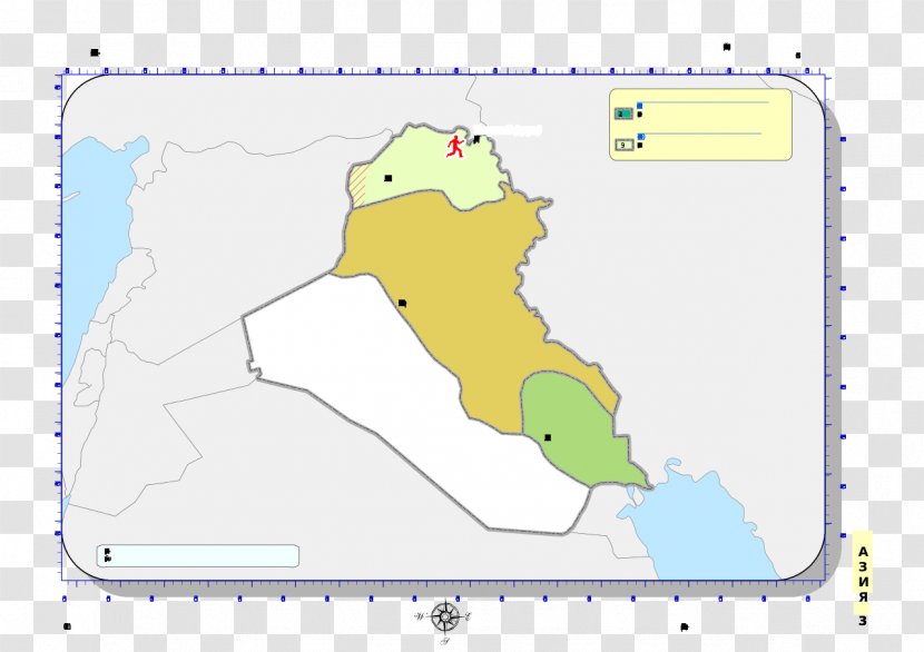 Dhi Qar Governorate Map Governorates Of Iraq Wikimedia Commons Basra - Water Transparent PNG