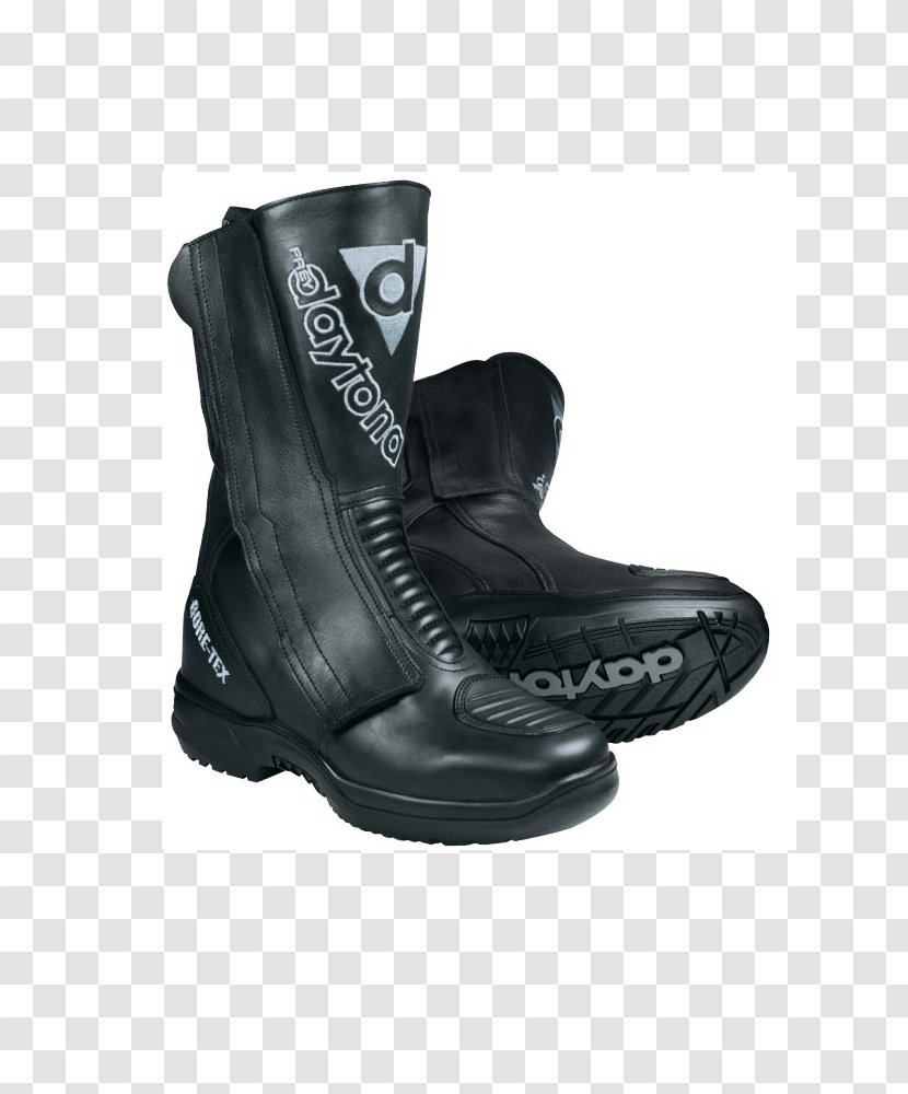 Motorcycle Boot Gore-Tex Heel - Cartoon - Daytona 24h Transparent PNG