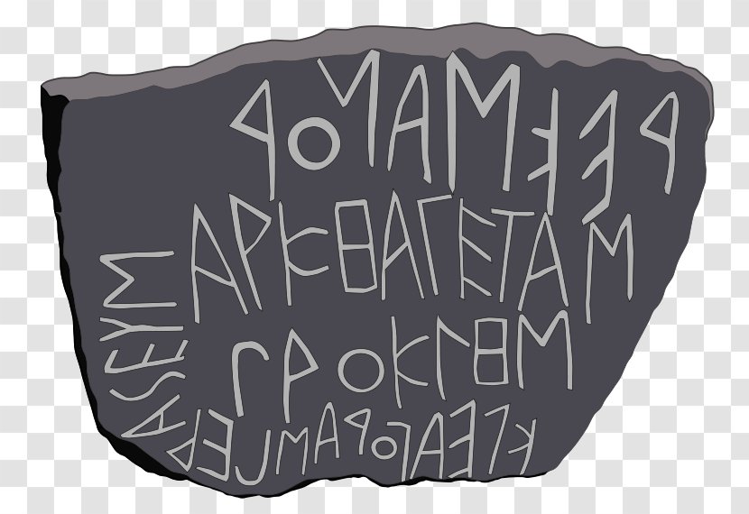 Ancient Greece Archaic Greek Alphabet - Inscription Transparent PNG
