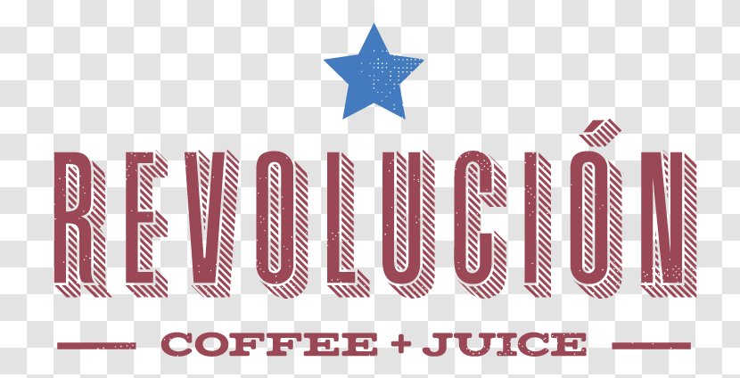 Logo Revolucion Coffee + Juice Brand Font - Milk Transparent PNG