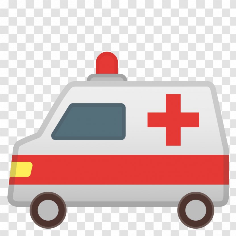 Ambulance Clip Art Emoji - Vehicle Transparent PNG