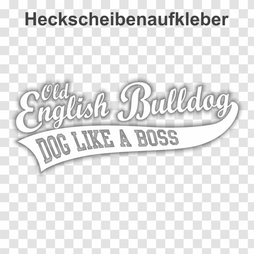 Logo Jack Russell Terrier Brand Line Font - Area - English Bulldog Transparent PNG