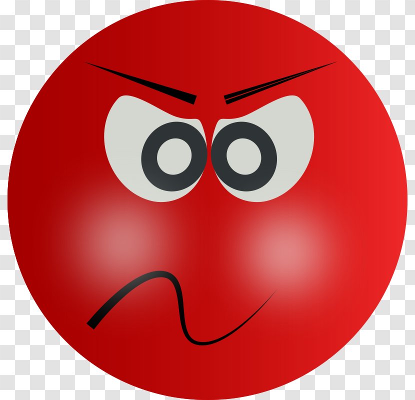 Clip Art Smiley Emoticon Face Openclipart - Anger Transparent PNG