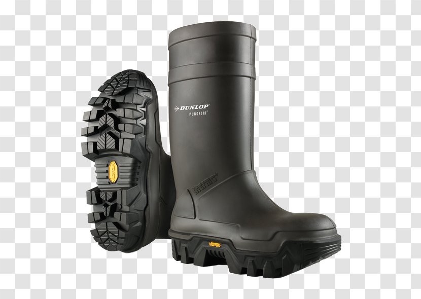 Steel-toe Boot Wellington Shoe Vibram - Snow Transparent PNG