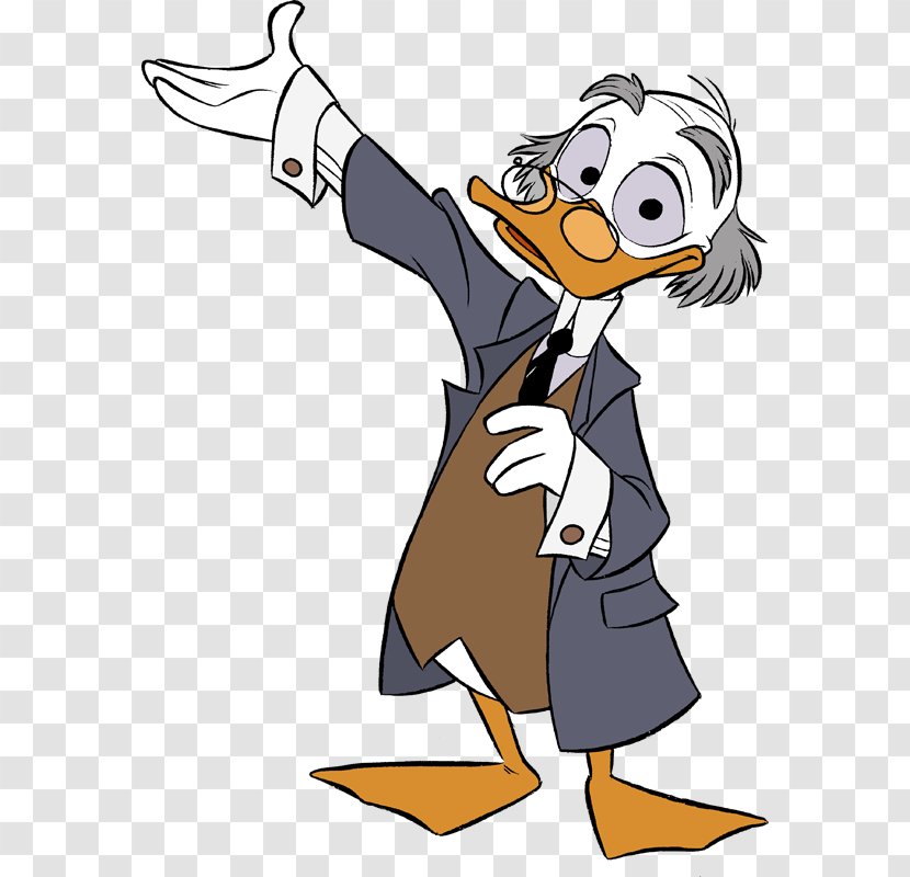 Ludwig Von Drake Donald Duck Scrooge McDuck Mickey Mouse Cartoon - Clubhouse - Institution Transparent PNG