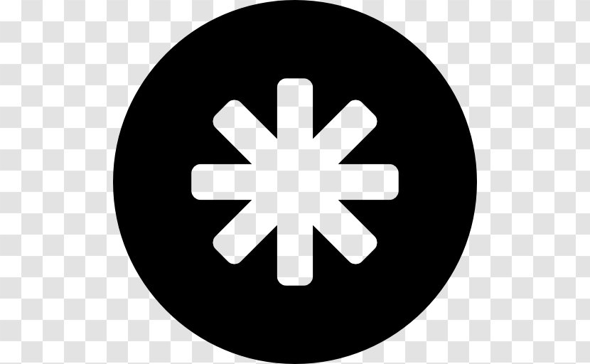 Black And White Logo Symbol - User Transparent PNG