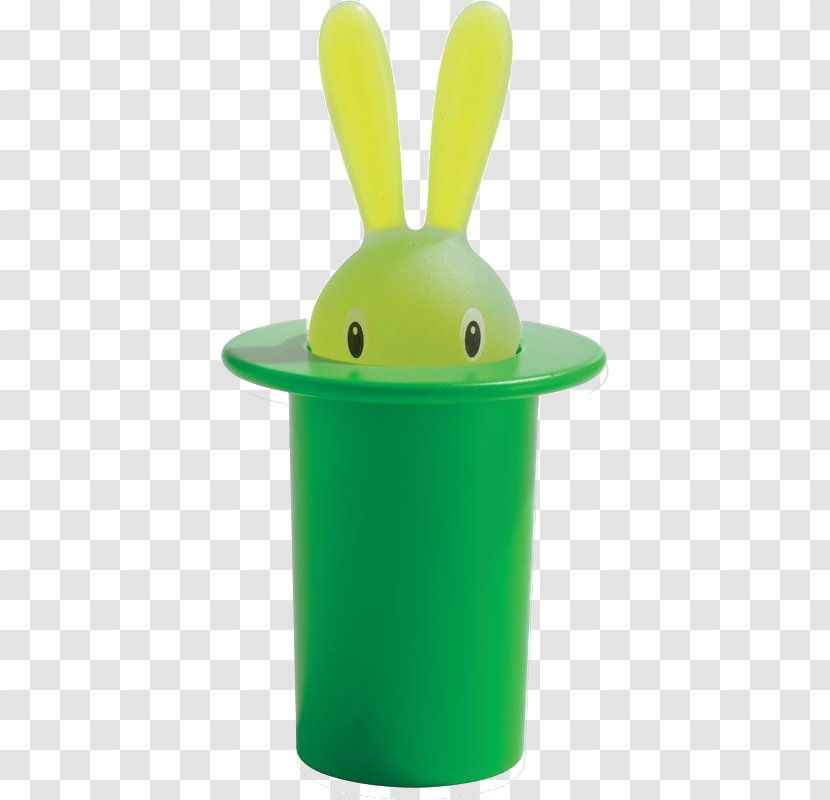 Alessi Green Toothpick - Resin - Bunny Transparent PNG