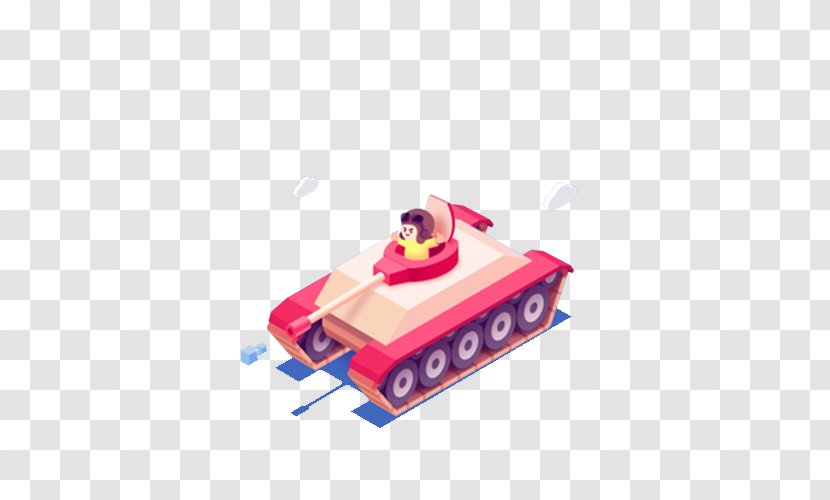 Dribbble Illustration - User Interface Design - Flat Tank Villain Vector Transparent PNG