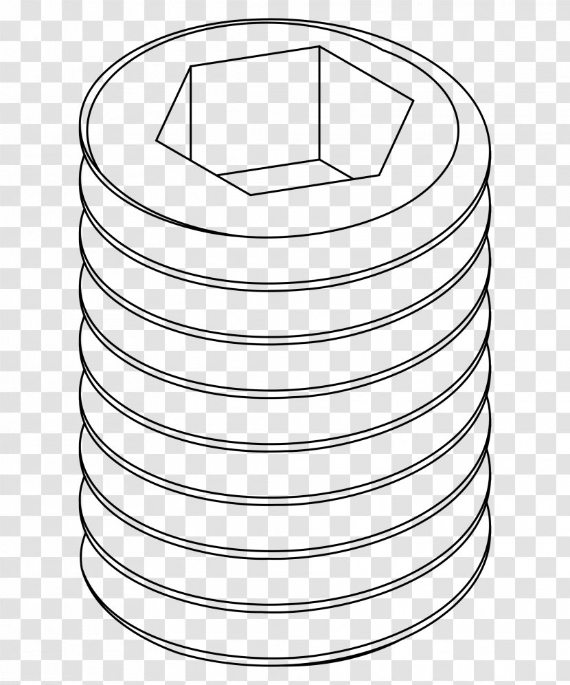 Set Screw Bolt Thread Lead - Threading Transparent PNG