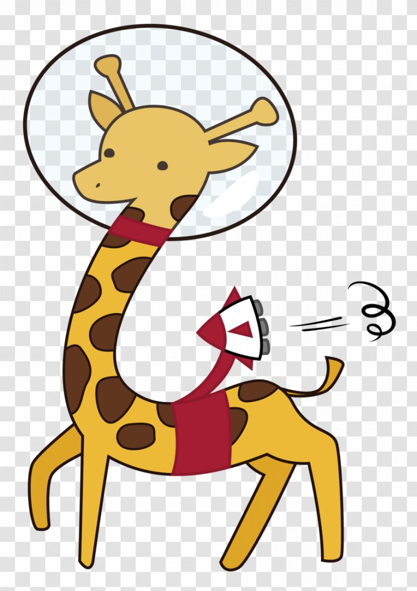 Giraffe Cartoon Animal Clip Art - Organism Transparent PNG