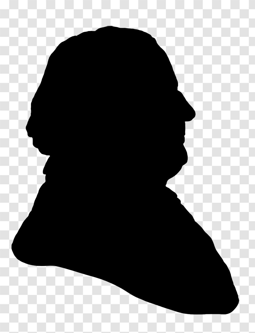 Silhouette Victorian Era Drawing Portrait - Neck - Silhouettes Transparent PNG