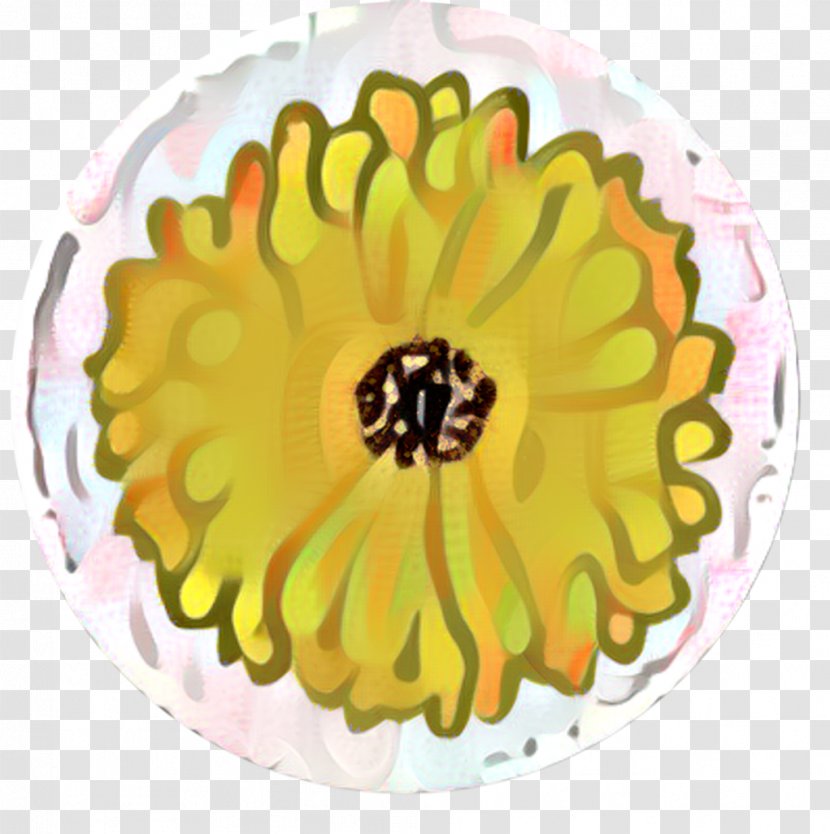 Flowers Background - Petal - Gerbera Dishware Transparent PNG