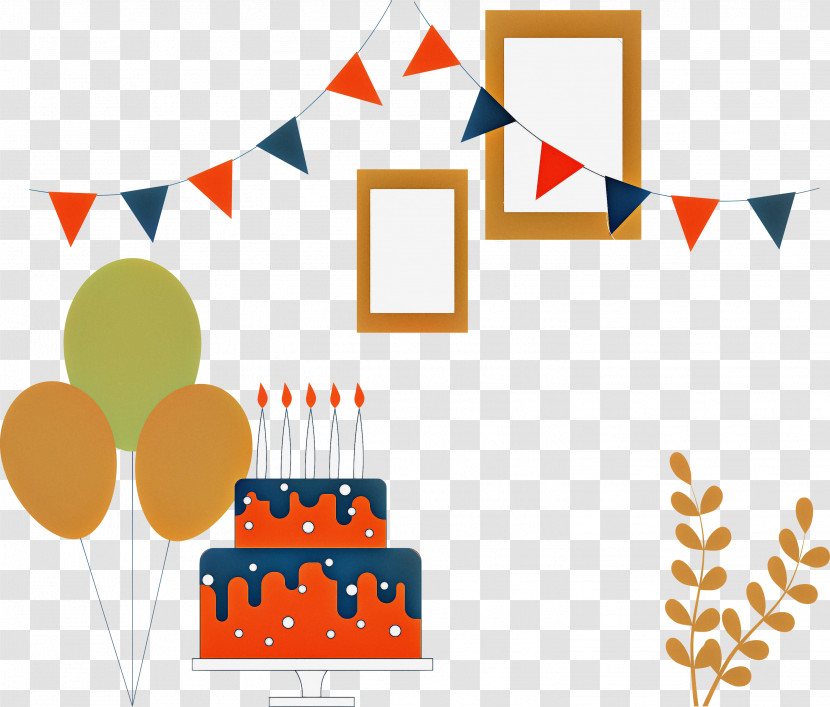 Happy Birthday Birthday Party Transparent PNG