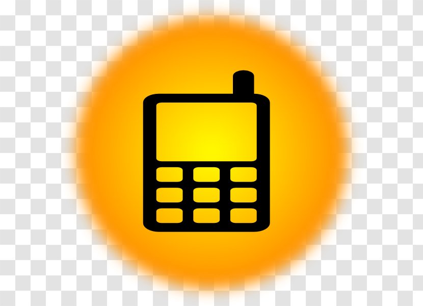 Clip Art Mobile Phones Image - Telephone - Cell Icon Transparent PNG