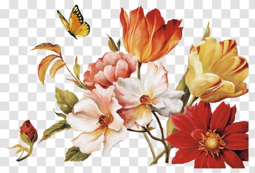 Floral Design Painting Art Printmaking Flower Transparent PNG