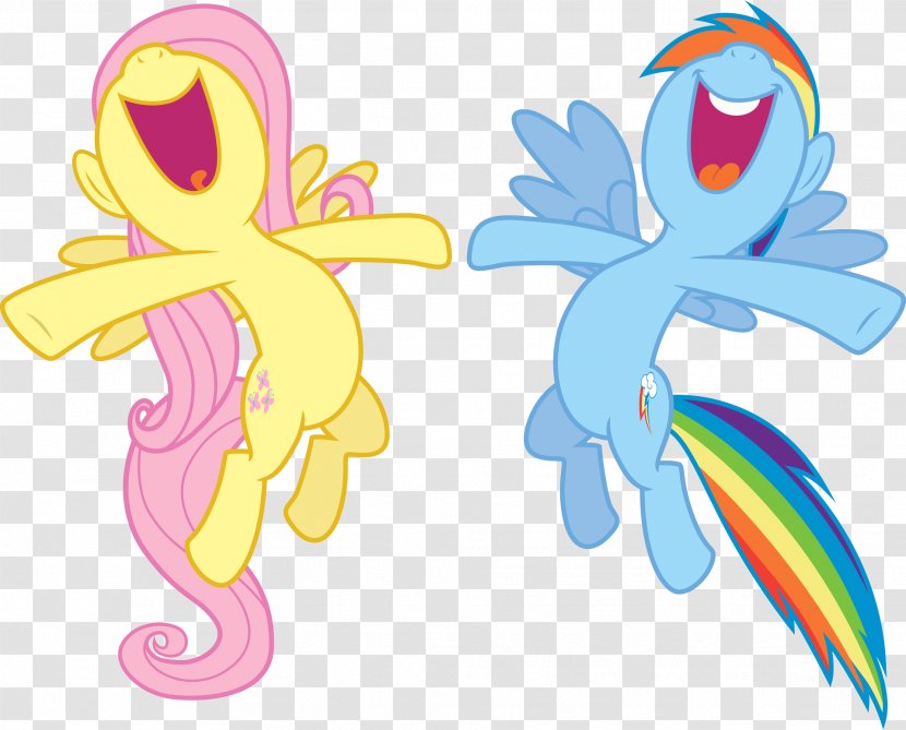 Rainbow Dash Ponyville Scootaloo Fluttershy - Pony Transparent PNG