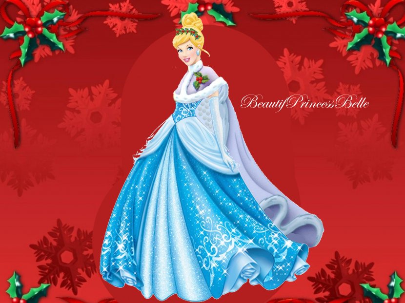 Cinderella Belle Disney Princess Christmas The Walt Company - Film Transparent PNG