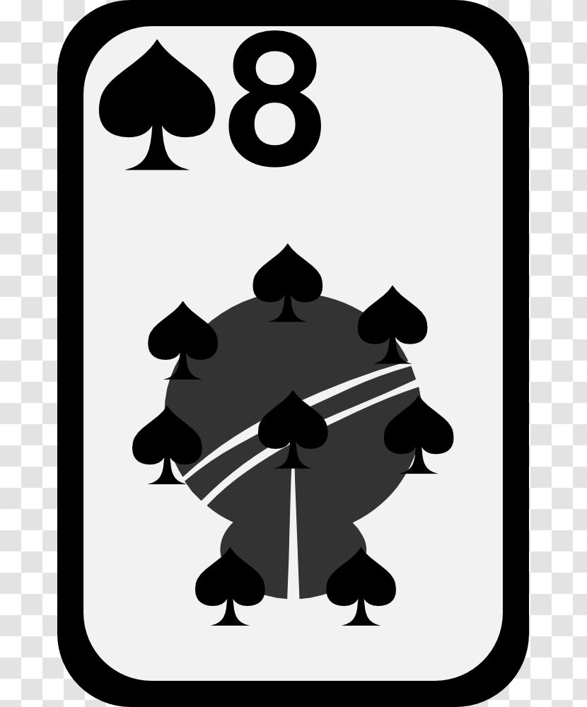 Ace Of Spades Playing Card - Flower - Tree Transparent PNG