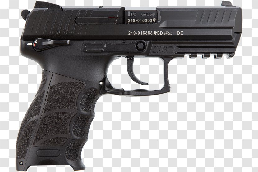 Heckler & Koch P30 9×19mm Parabellum P2000 VP9 - Gun Accessory - Handgun Transparent PNG