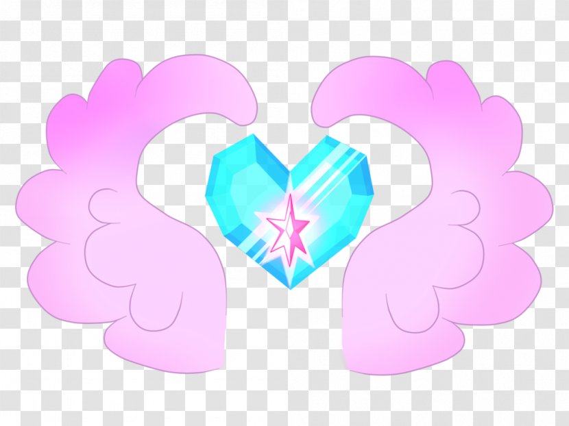 Rainbow Dash Princess Cadance Pony Cutie Mark Crusaders DeviantArt - Art - Heart Wing Transparent PNG