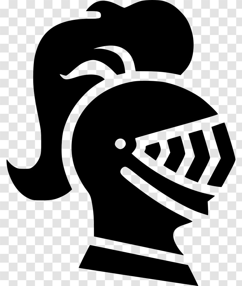 Middle Ages Knight Helmet Chivalry - Logo Transparent PNG