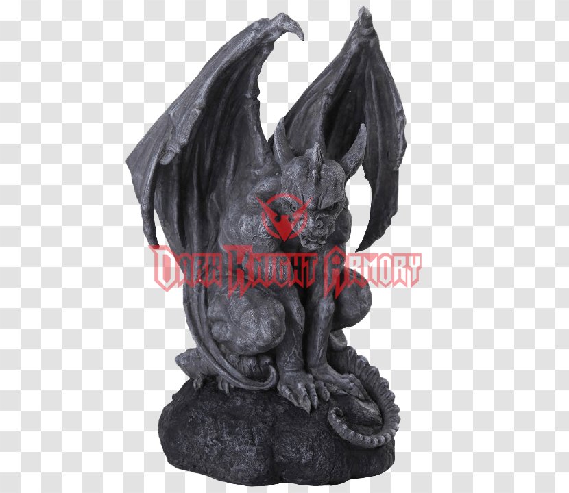 Sculpture Gargoyle Estátua Do Guerreiro Statue Figurine Transparent PNG