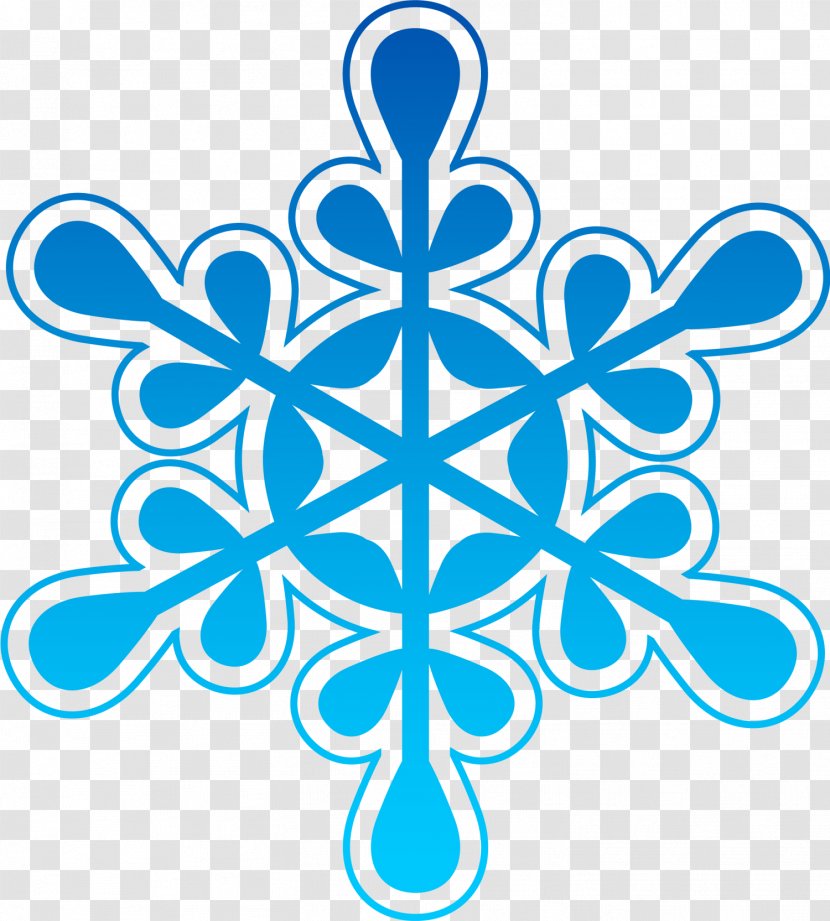 Christmas Day Snowflake Vector Graphics Image - Black And White - Free Transparent PNG