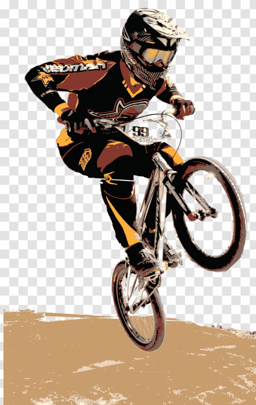 BMX Bike Racing Cycling - Biker Transparent PNG