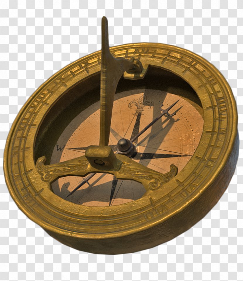 Brass Compass Transparent PNG