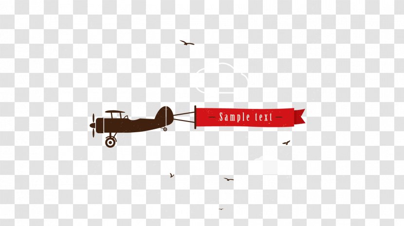 Airplane Logo - Vector Illustration Junk Aircraft Transparent PNG