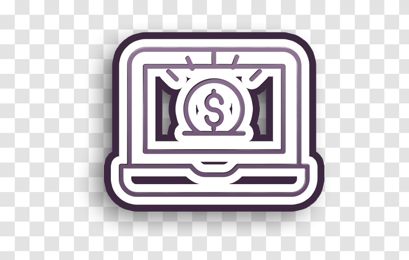 Laptop Icon Investment Icon Transparent PNG