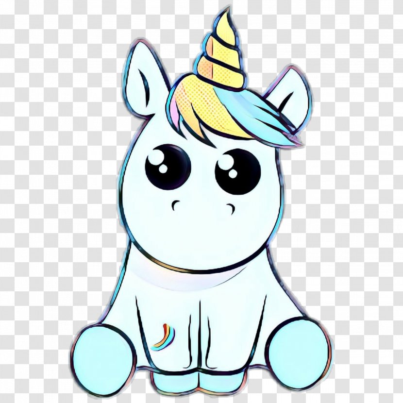 Unicorn Drawing - Head - Smile Line Art Transparent PNG