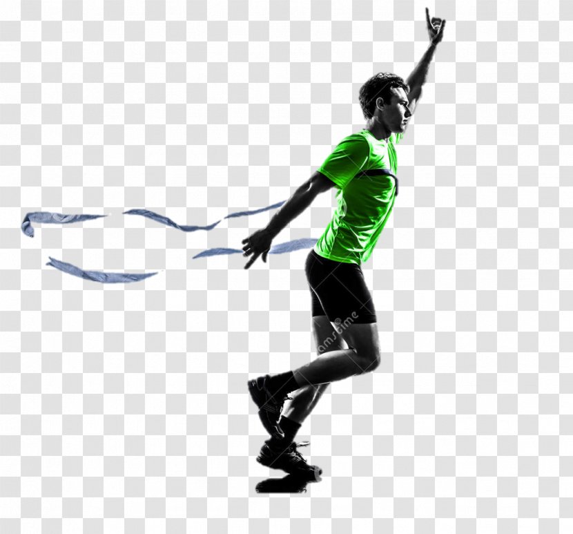 Stock Photography Silhouette Sprint - Jumping Transparent PNG