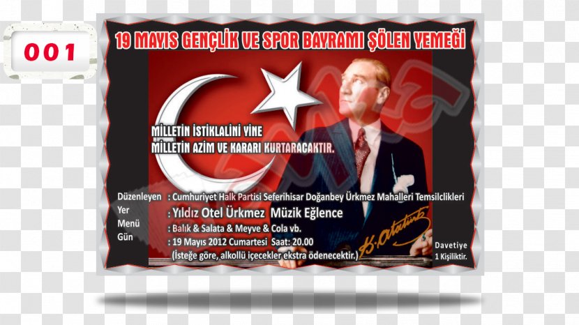 Paper Poster Centimeter Turkey Kemalism - Tual Transparent PNG