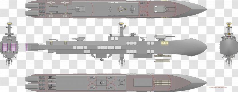 Submarine Chaser Torpedo Boat Battlecruiser - Warship - Weapon Transparent PNG