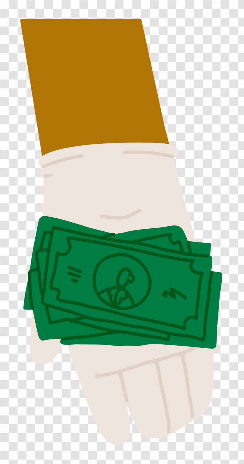 Hand Giving Cash Transparent PNG