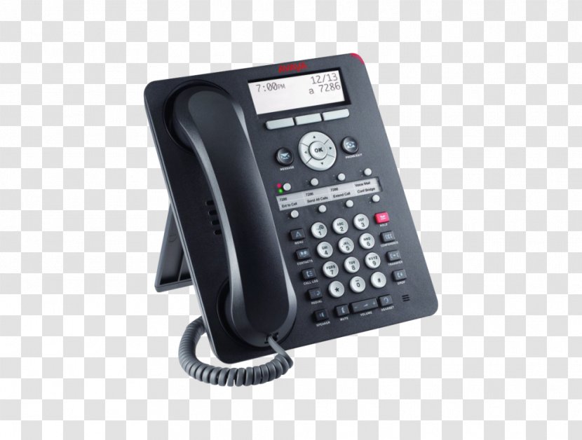 Avaya 1408 Telephone 1416 Handset - Telephony - Watchguard Video Transparent PNG