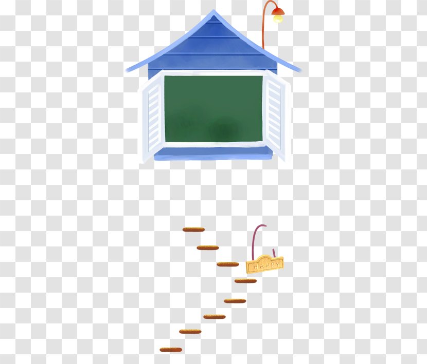 Stairs Bird House - Text Transparent PNG