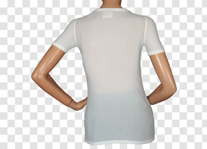 T-shirt Night Dresses Sleeve Slip - Silhouette - White Mesh Blouse Transparent PNG