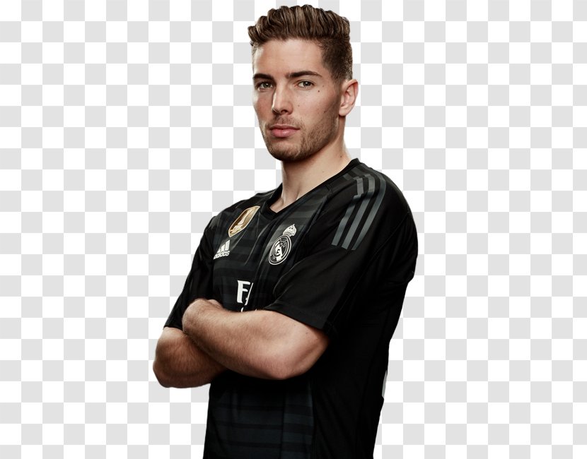 Luca Zidane Real Madrid C.F. Football Player 2018 UEFA Super Cup - Cf - Tcu Stadium Header Transparent PNG