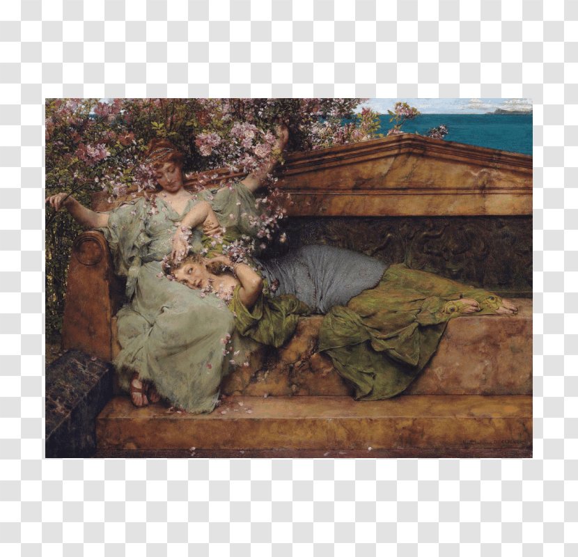 The Roses Of Heliogabalus Sir Lawrence Alma-Tadema, O.M., R.A. Garden Painting Soul Rose Transparent PNG