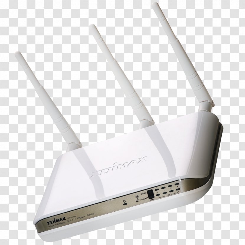 Wireless Router DSL Modem Edimax - Wifi Transparent PNG