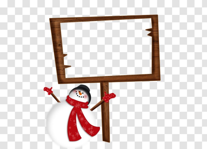 Snowman Drawing Clip Art - Bird - And Wooden Plaque Transparent PNG