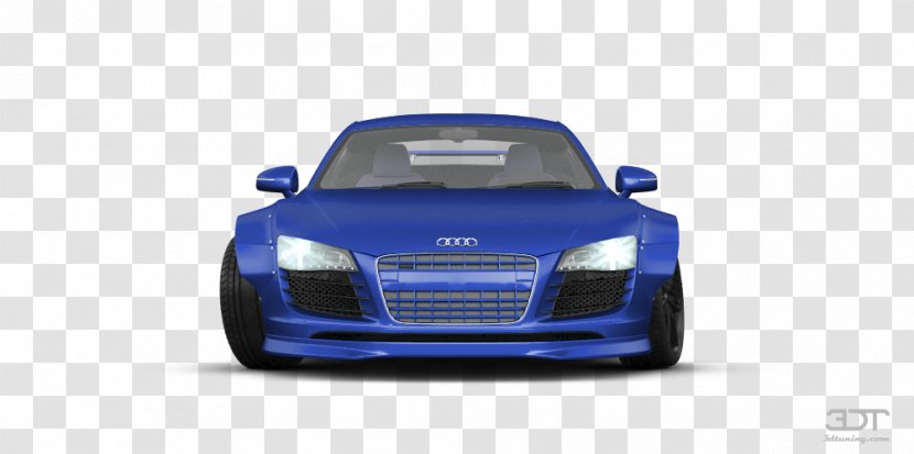 Car Automotive Design Audi R8 Le Mans Concept Motor Vehicle - Electric Blue - 2015 Transparent PNG